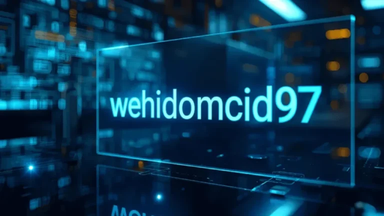 wehidomcid97: A Comprehensive Guide Understanding, Applications Strategic Value wehidomcid97